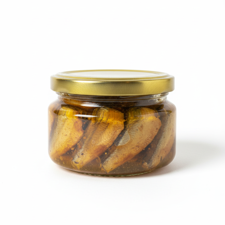 Консервована скумбрія в томаті (180г)
