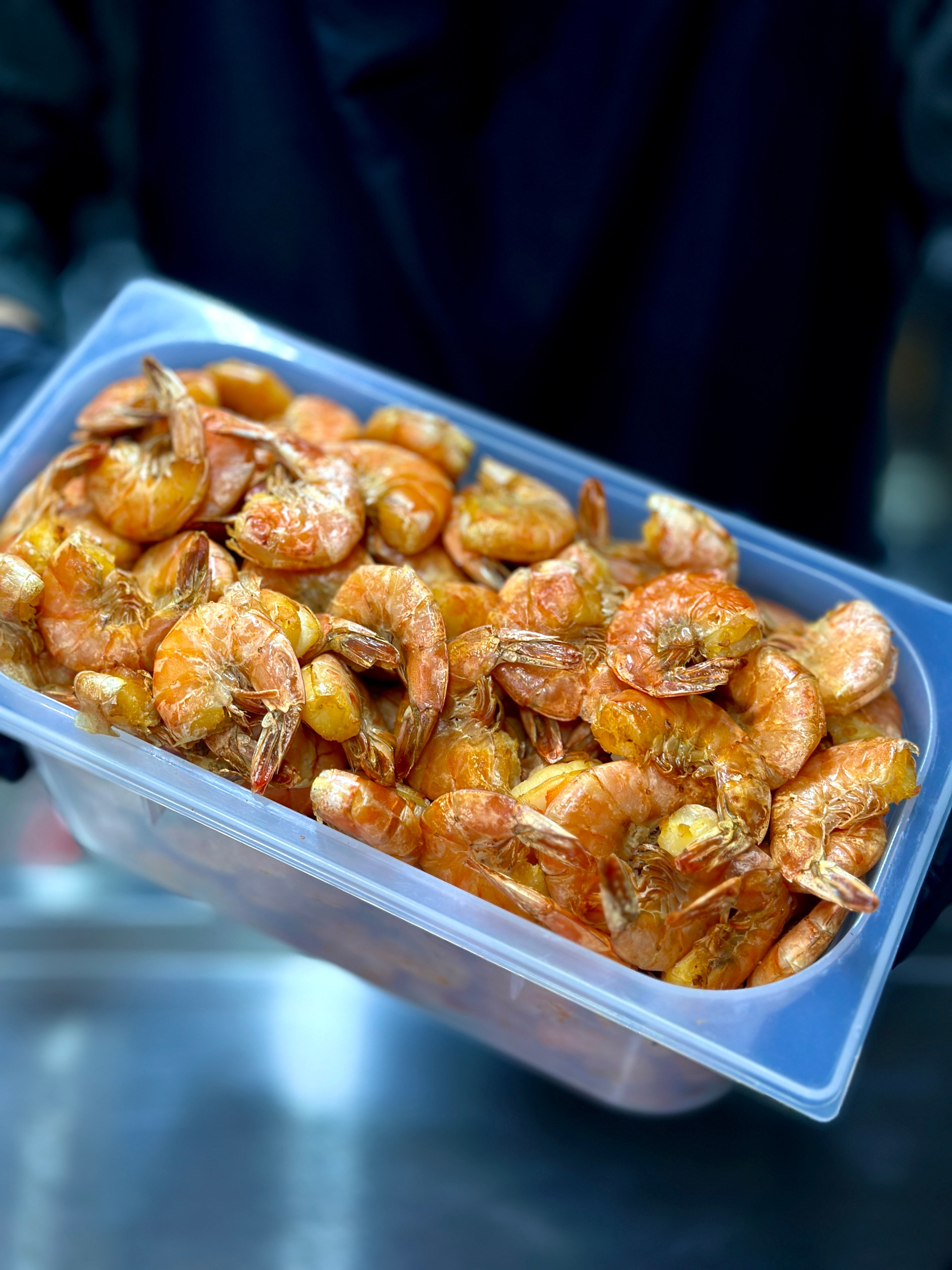 Креветка копчена