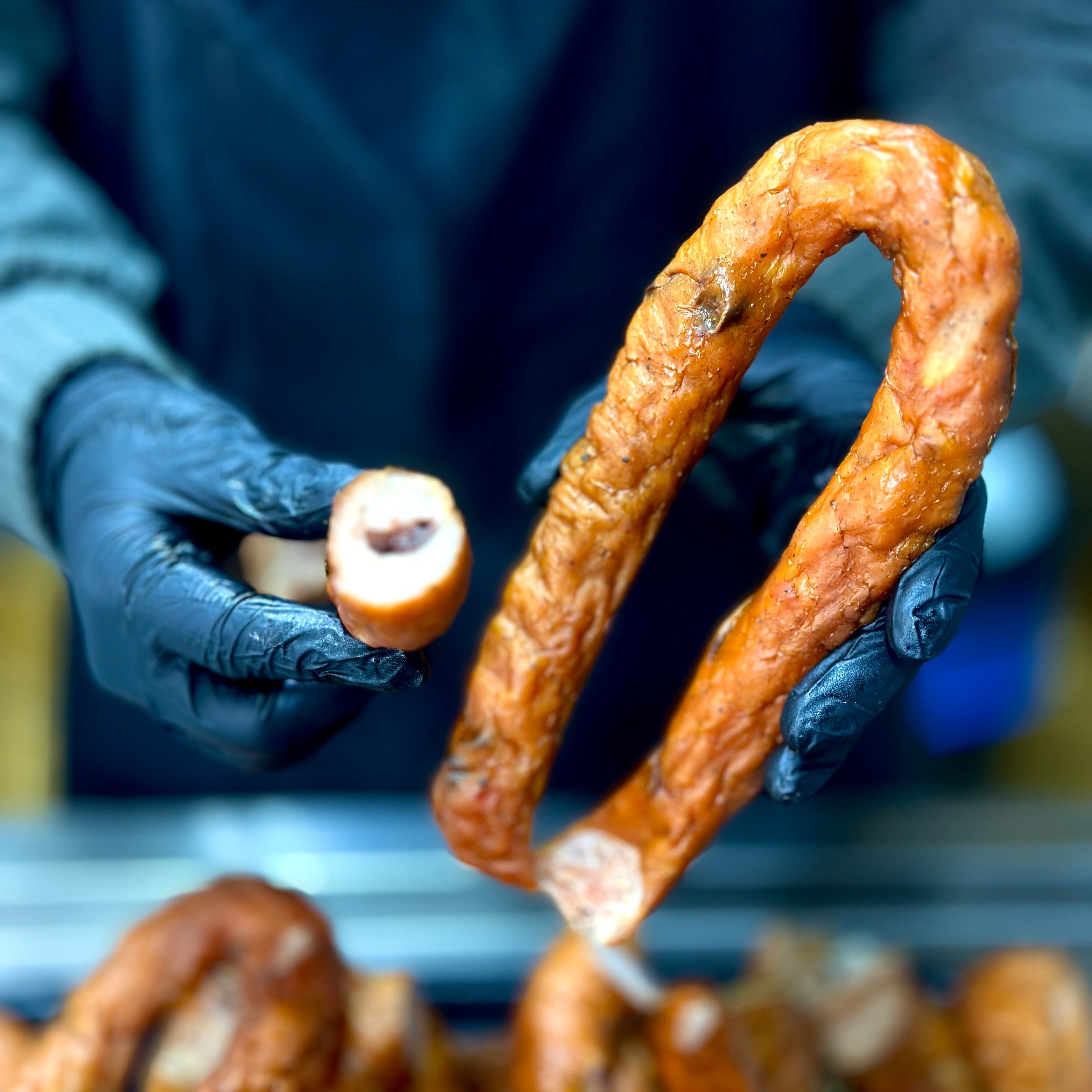 Ковбаса домашня курка з журавлиною