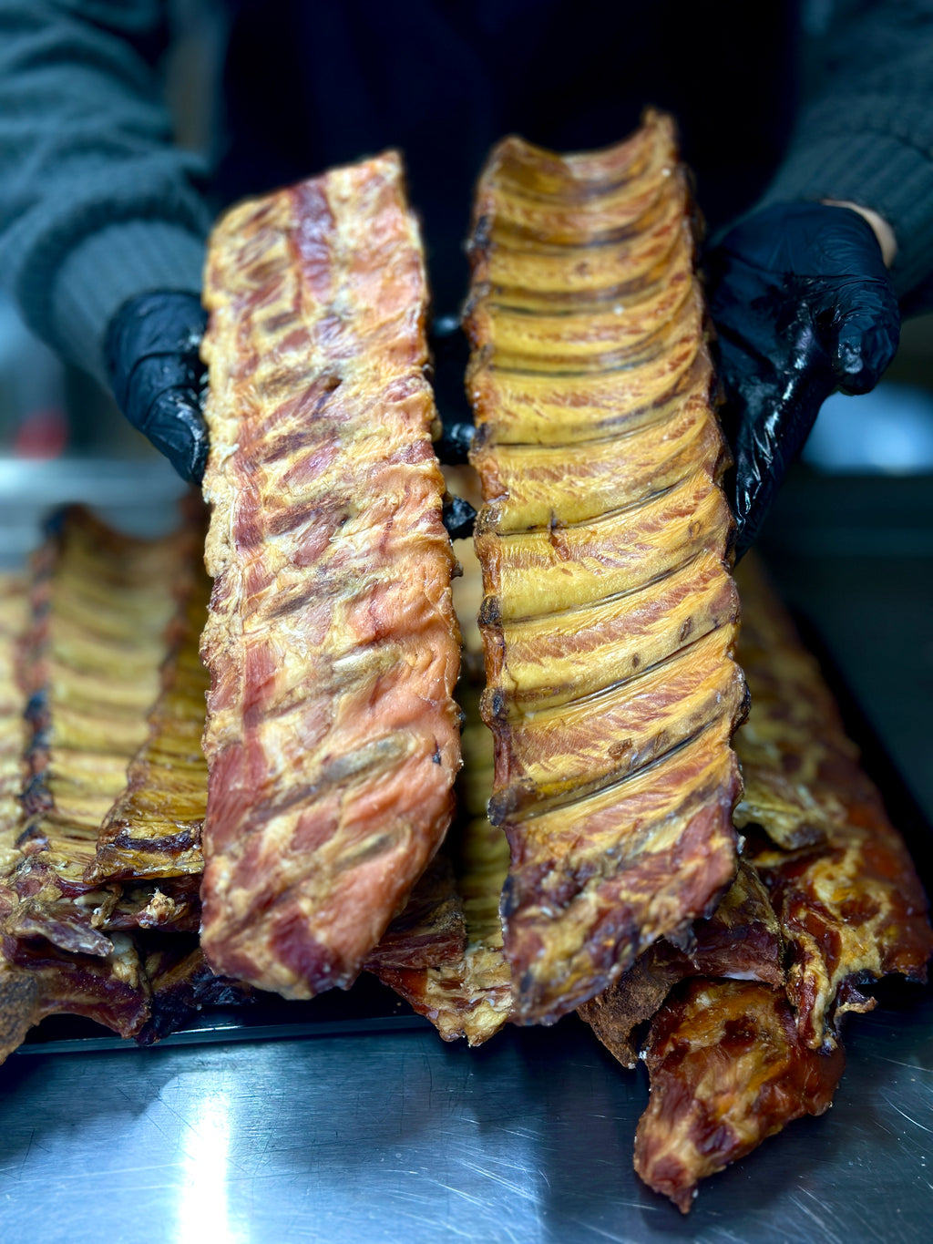 Ребра тонкі копчені