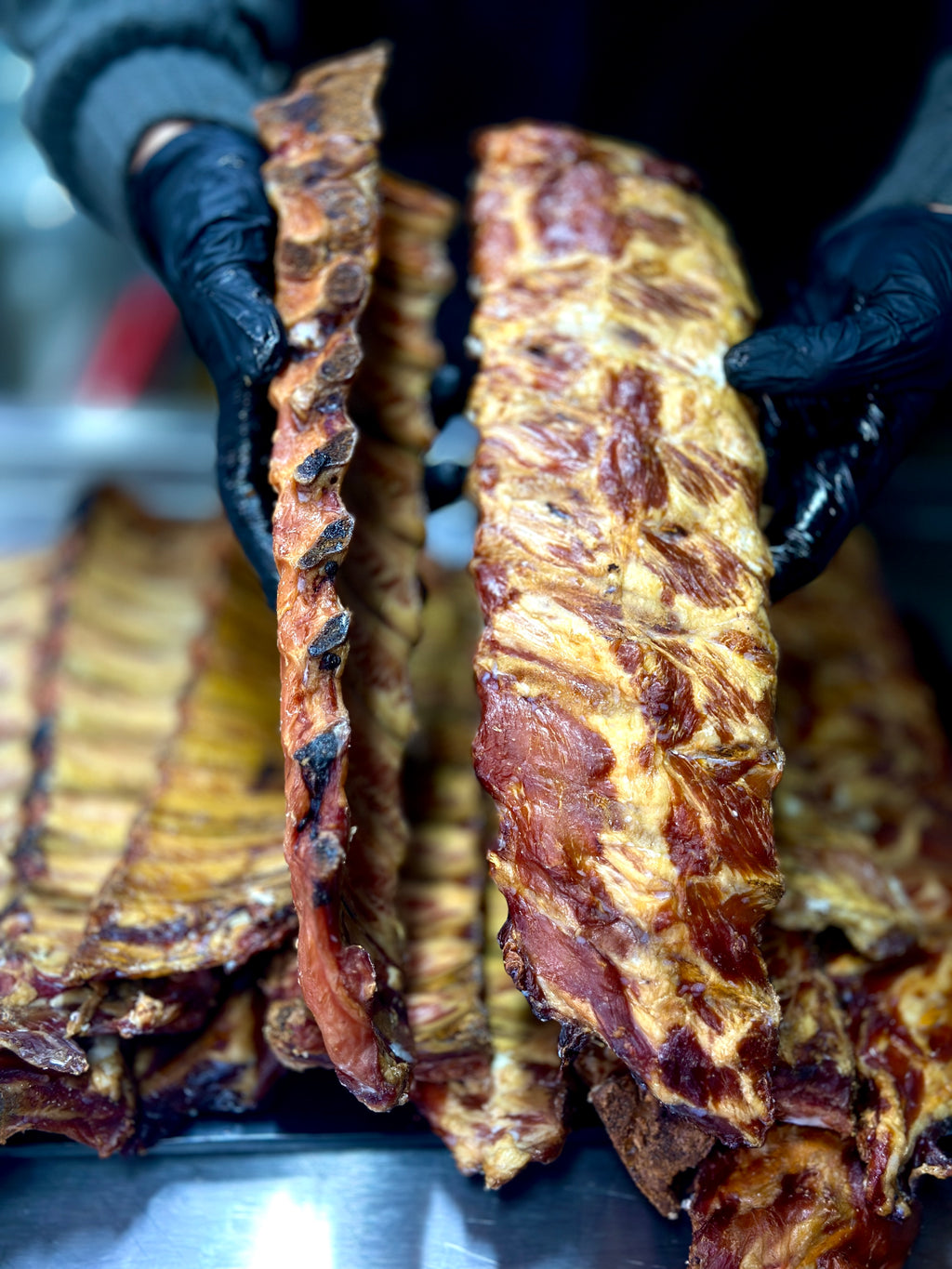 Ребра тонкі копчені