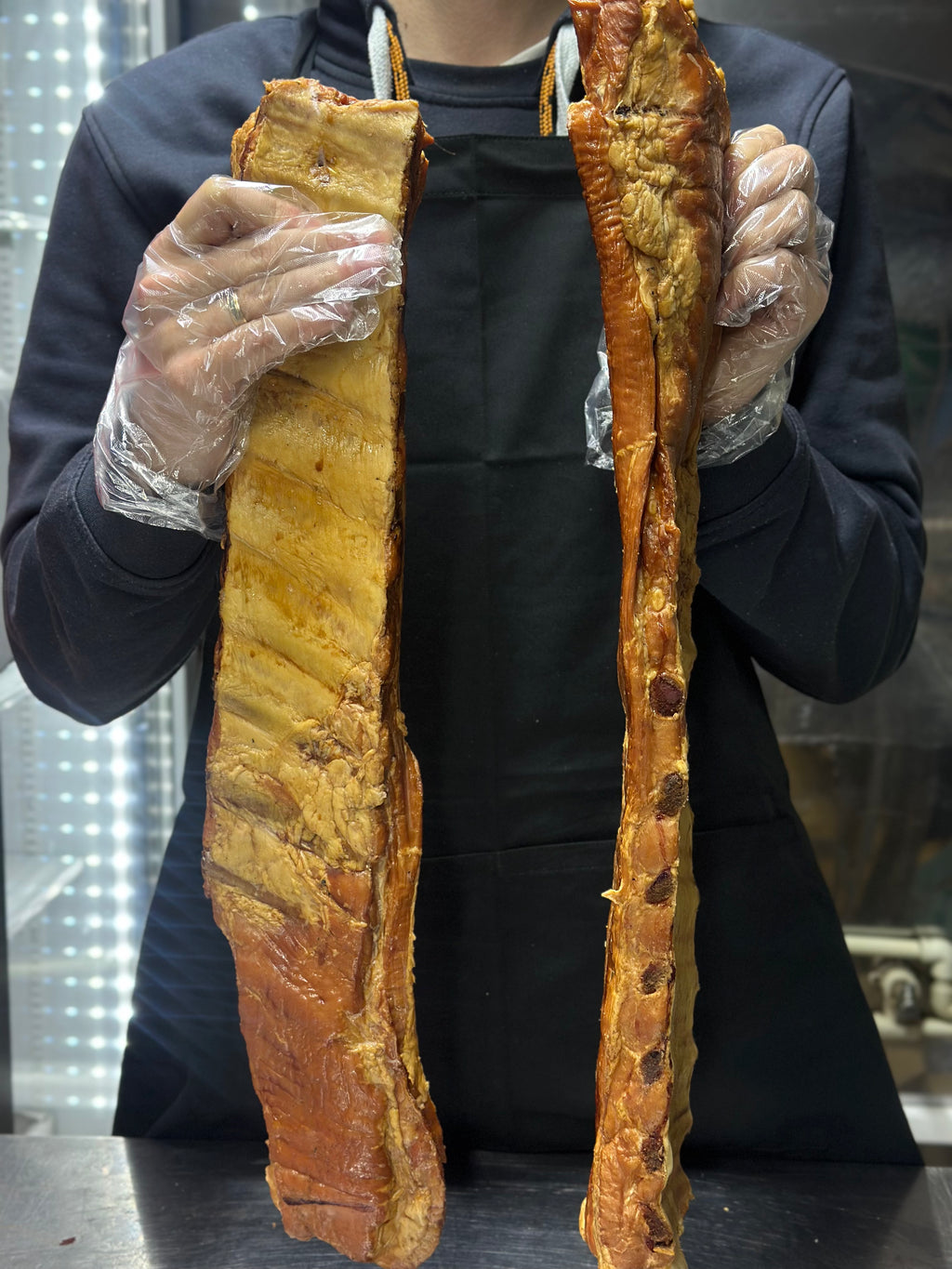 Ребра товсті копчені