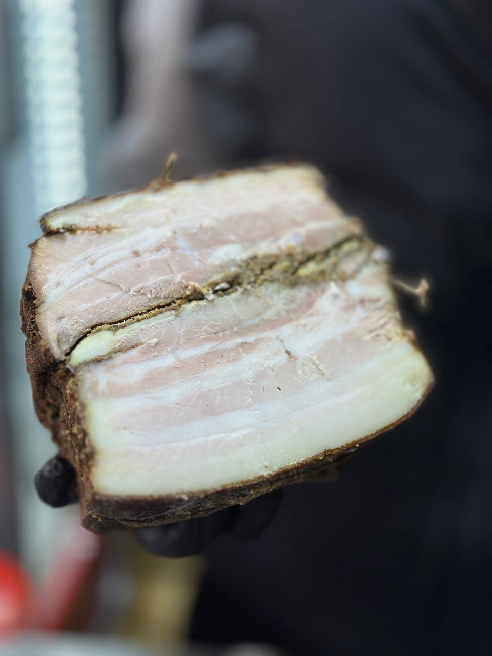 Свинячий Шпондер запечений з часником