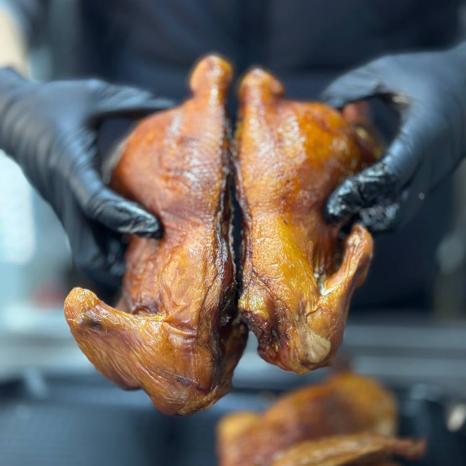 Курка копчена