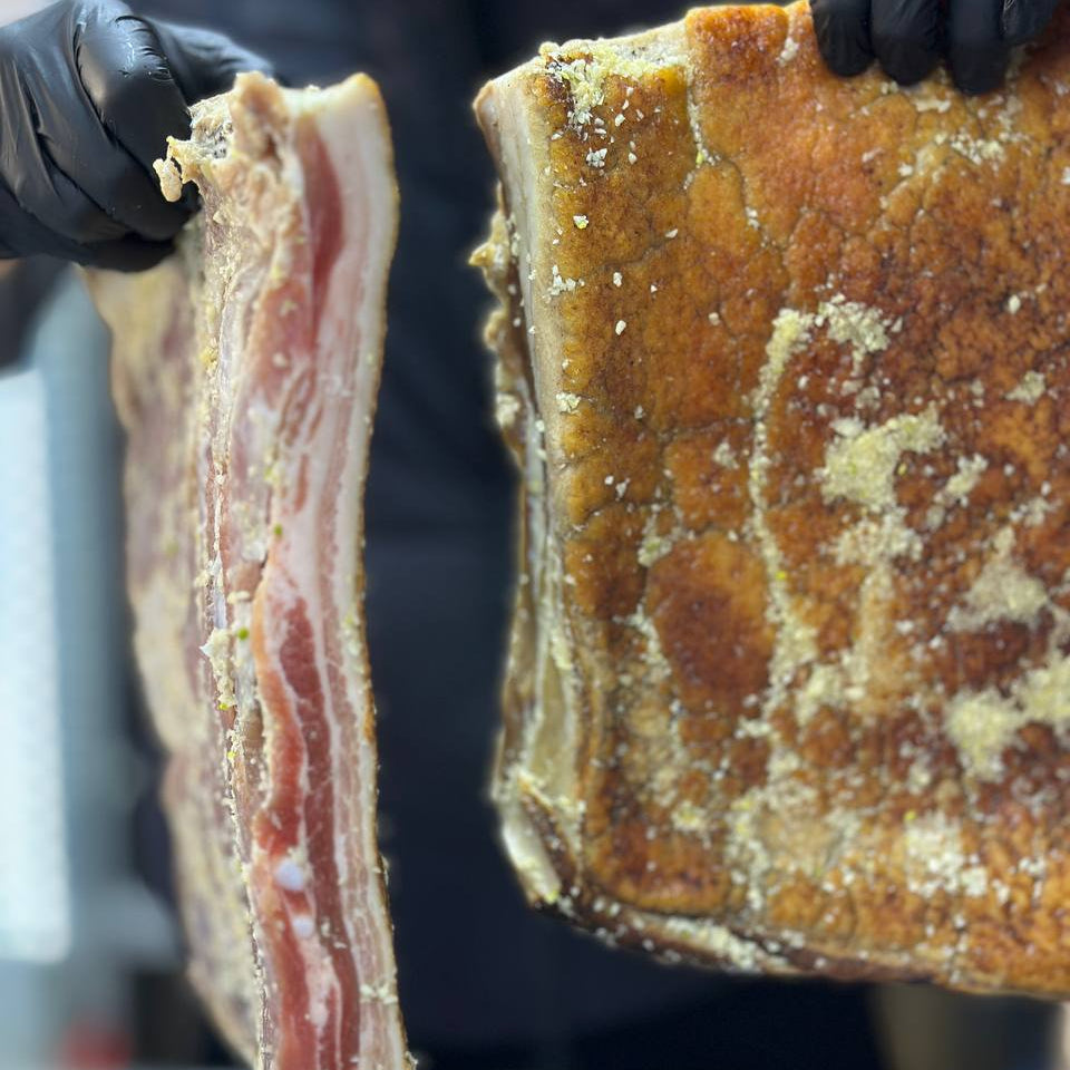 Солонина в часнику