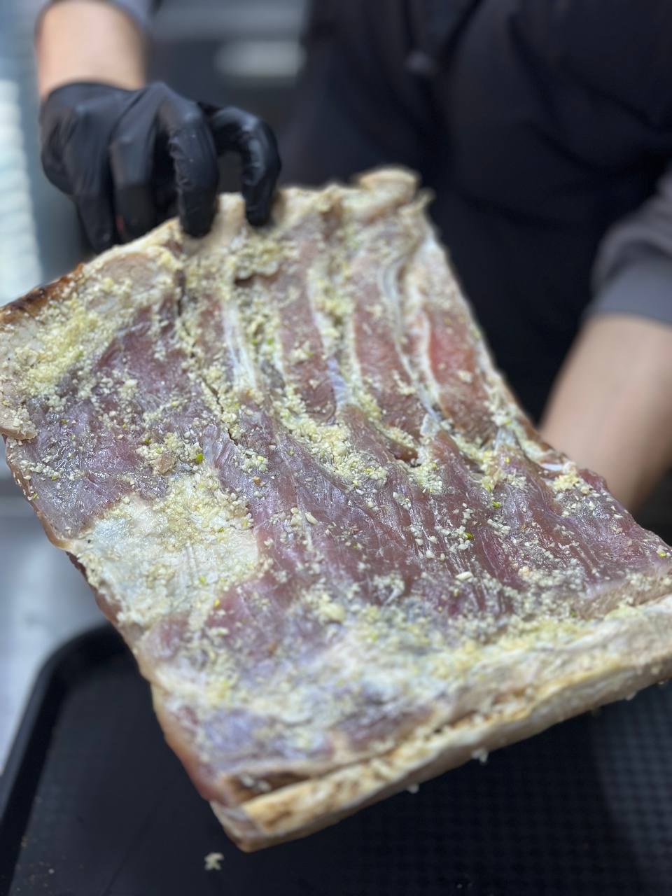 Солонина в часнику