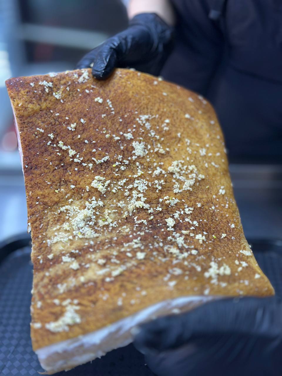 Солонина в часнику