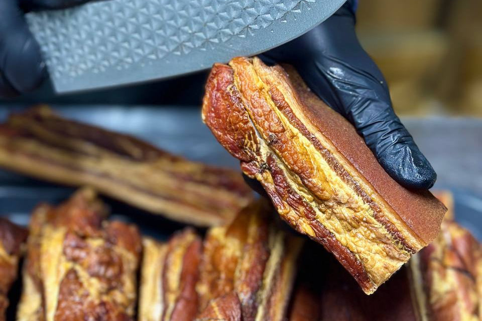 Сало (підчеревина) копчене